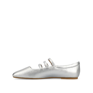 DARLIN STATEMENT FLATS IN WIDE - Silver