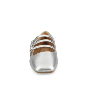 DARLIN BALLET FLATS IN STATEMENT - Silver PU