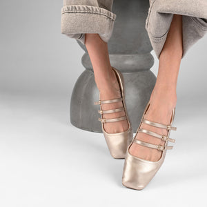 DARLIN BALLET FLATS IN PATENT