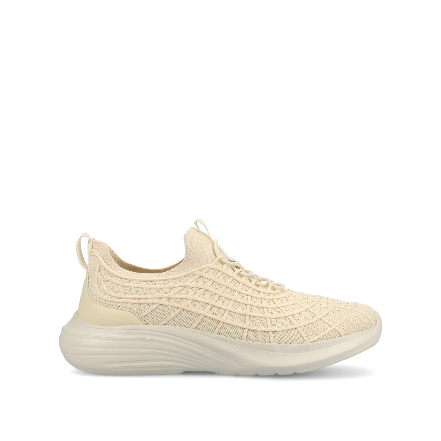 DASHA CASUAL SNEAKERS - Beige Knit