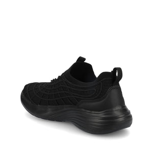 DASHA CASUAL SNEAKERS - Black Knit