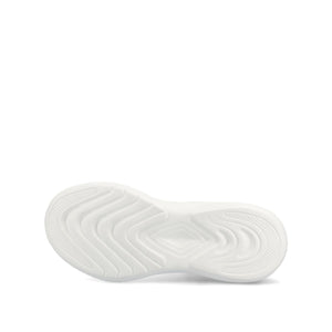 DASHA CASUAL SNEAKERS - White Knit