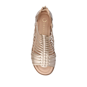DELILAH GLADIATOR SANDALS IN STATEMENT WIDE