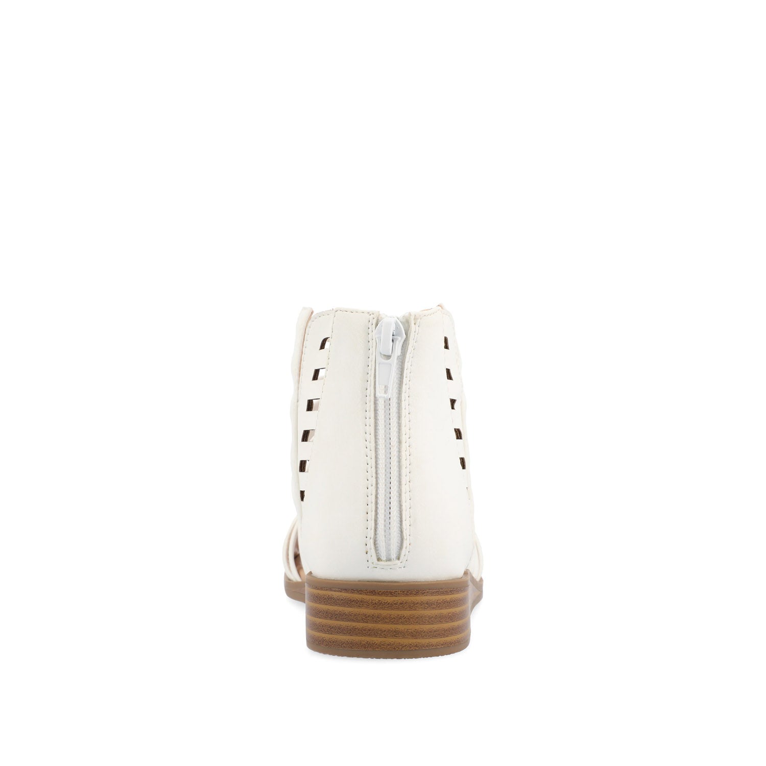 DELILAH GLADIATOR SANDALS IN VEGAN LEATHER - White