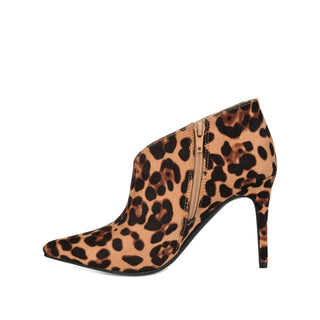 DEMMI STILETTO HEELED BOOTIES IN FABRIC