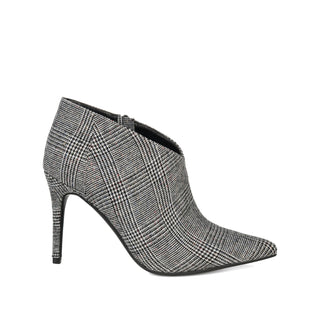 DEMMI STILETTO HEELED BOOTIES IN FABRIC