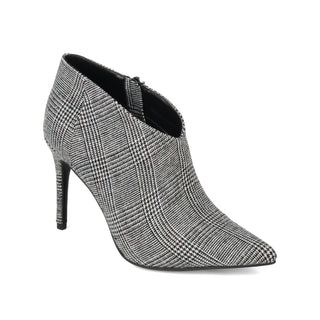 DEMMI STILETTO HEELED BOOTIES IN FABRIC