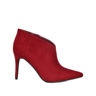 DEMMI STILETTO HEELED BOOTIES IN FABRIC