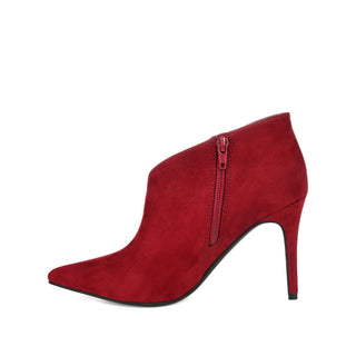 DEMMI STILETTO HEELED BOOTIES IN FABRIC