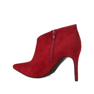 DEMMI STILETTO HEELED BOOTIES IN FABRIC