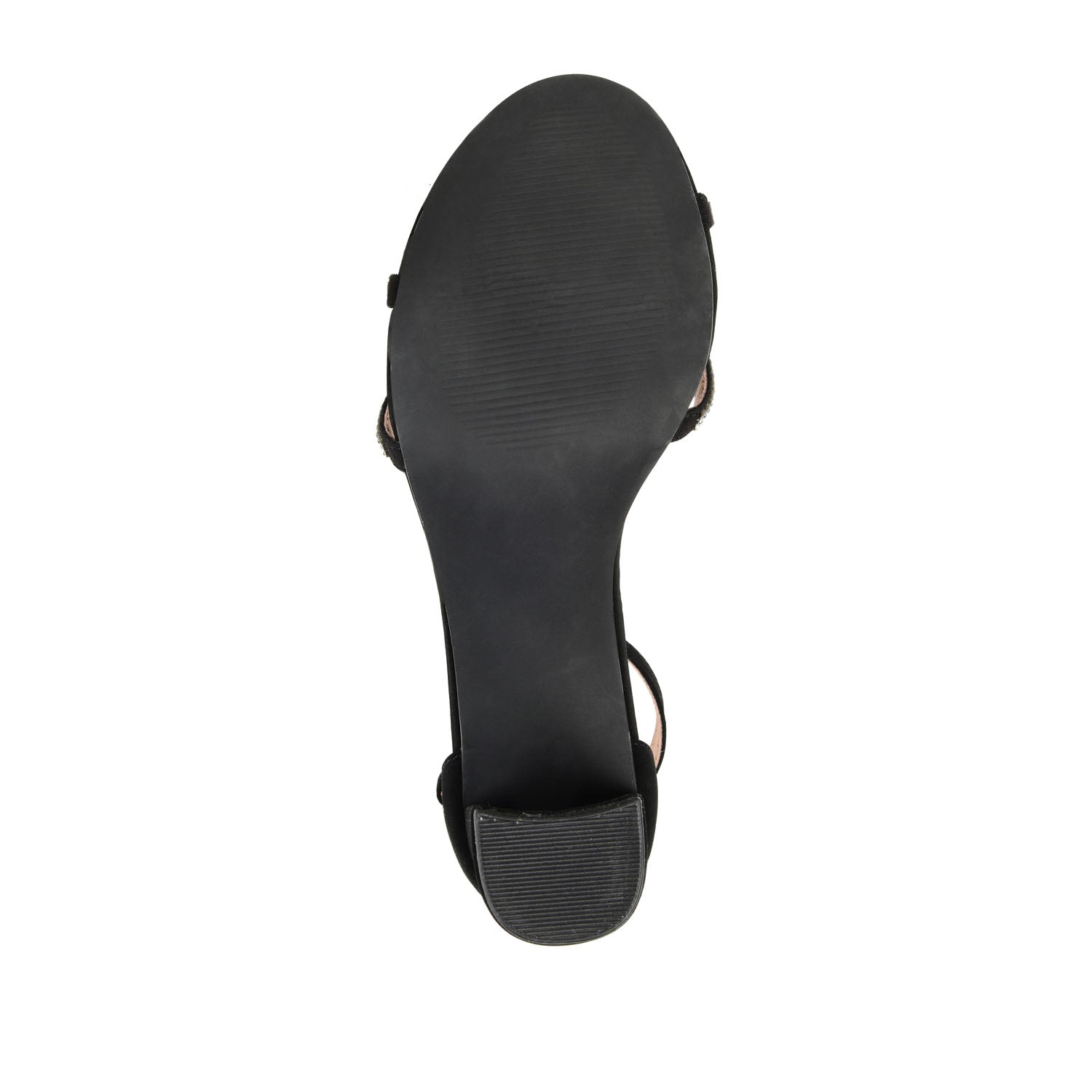 DENALI STRAPPY HEELS IN VEGAN LEATHER - Black PU