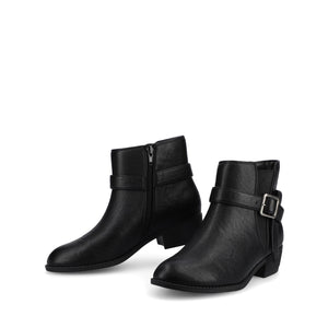 DEVINA ANKLE BOOTIES - Black