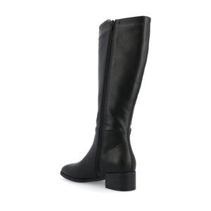 DEVRI KNEE HIGH BOOTS IN WIDE CALF