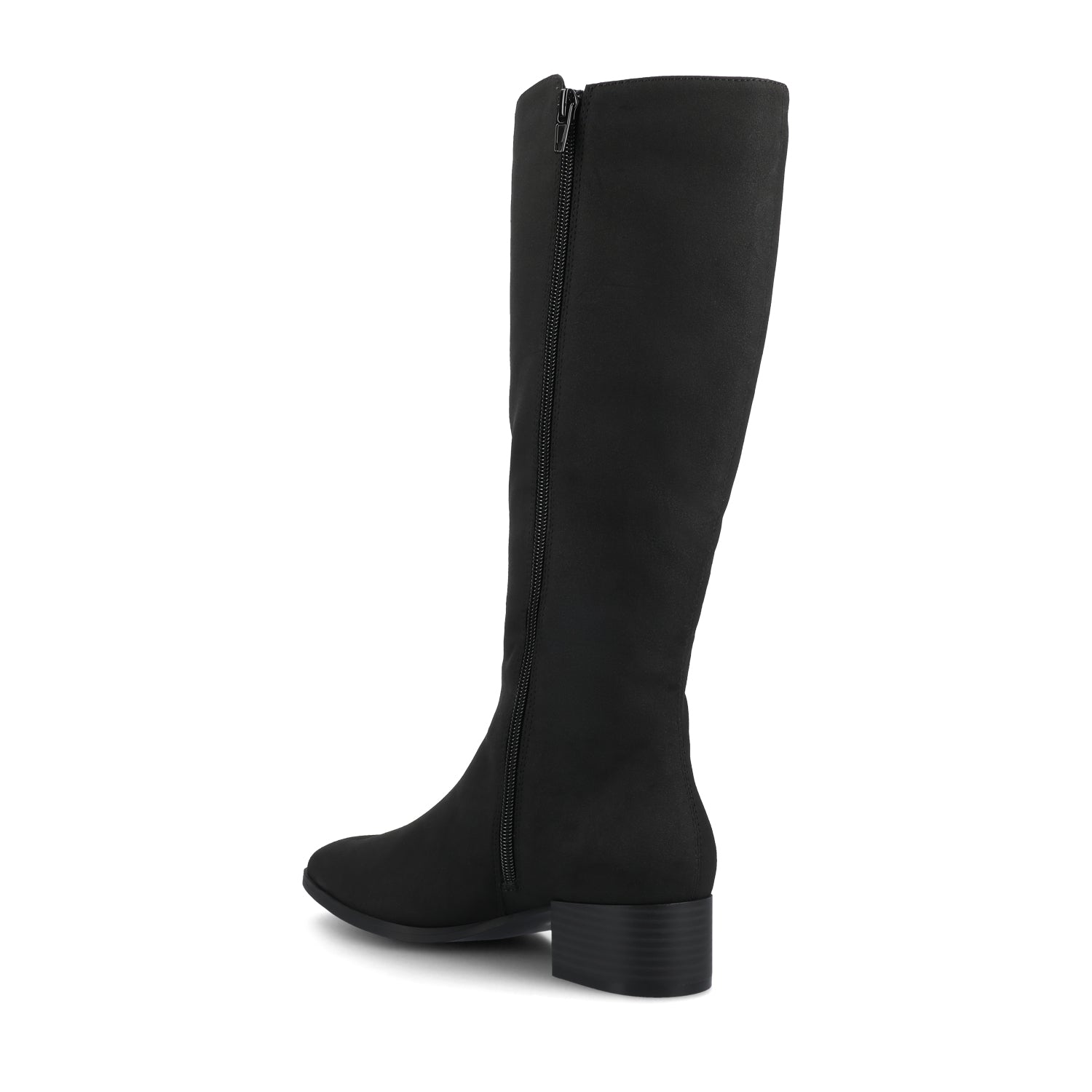 DEVRI KNEE HIGH BOOTS IN EXTRA WIDE CALF - Black