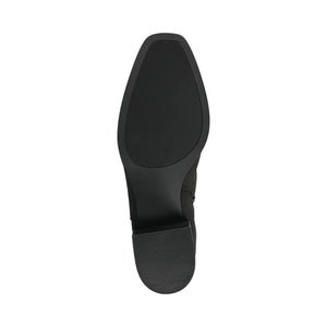 DEVRI KNEE HIGH BOOTS IN EXTRA WIDE CALF - Black