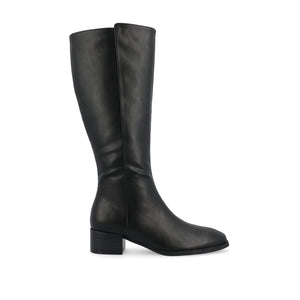 DEVRI KNEE HIGH BOOTS IN EXTRA WIDE CALF