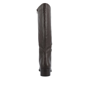 DEVRI KNEE HIGH BOOTS IN EXTRA WIDE CALF