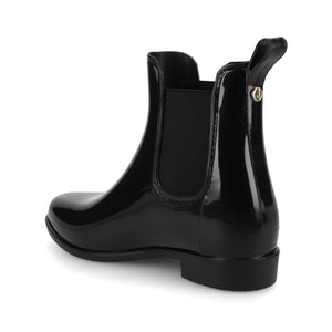 DRIZZLE ANKLE RAIN BOOTS - Black