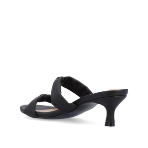 DYLLAN KITTEN HEELS IN VEGAN LEATHER - Black