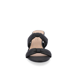 DYLLAN KITTEN HEELS IN VEGAN LEATHER - Black