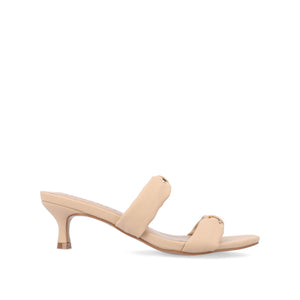 DYLLAN KITTEN HEELS IN VEGAN LEATHER - Nude
