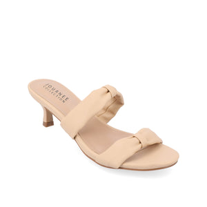 DYLLAN KITTEN HEELS IN VEGAN LEATHER - Nude