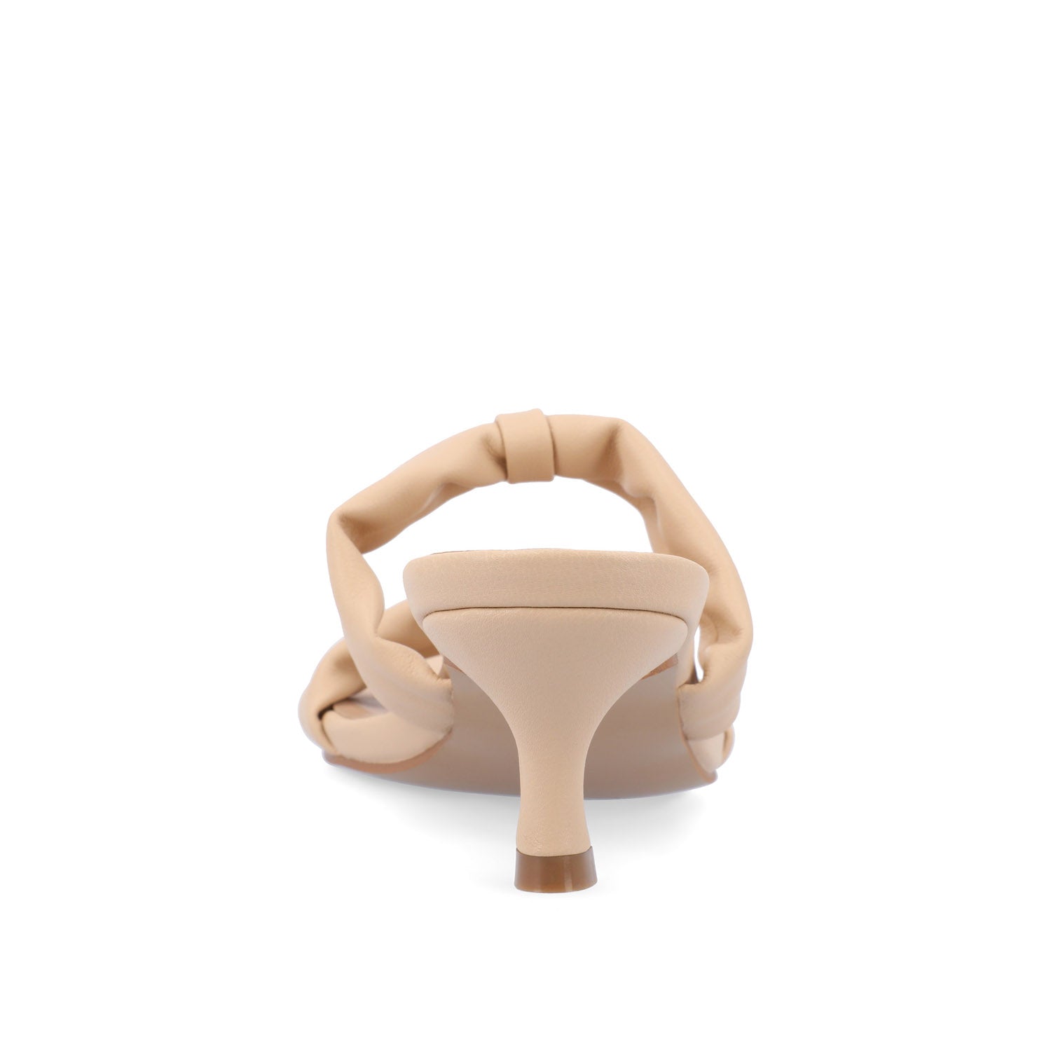 DYLLAN KITTEN HEELS IN VEGAN LEATHER - Nude