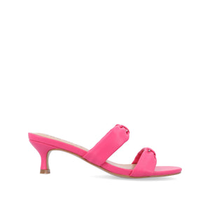 DYLLAN KITTEN HEELS IN VEGAN LEATHER - Pink