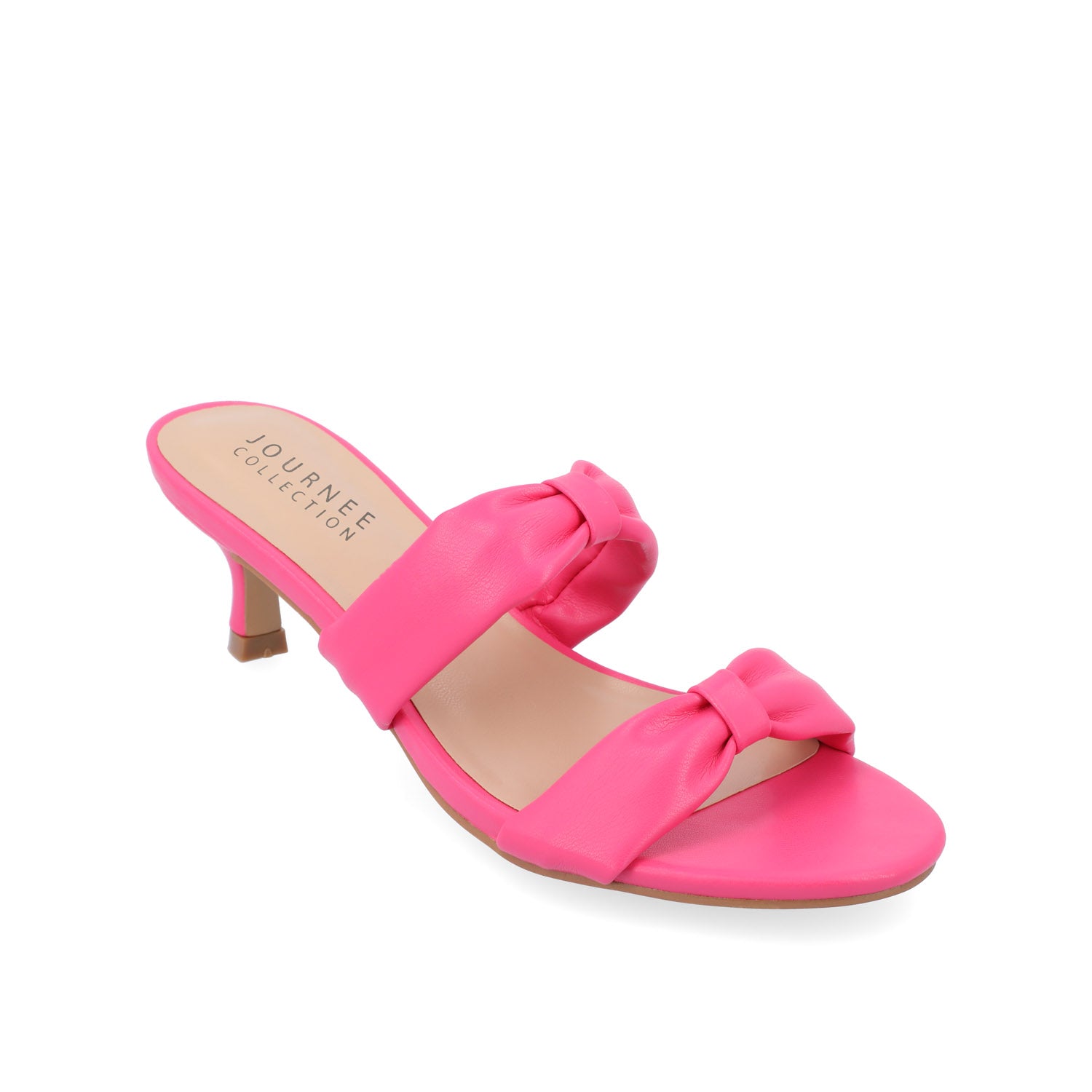 DYLLAN KITTEN HEELS IN VEGAN LEATHER - Pink