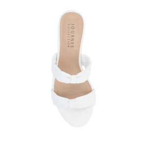 DYLLAN KITTEN HEELS IN VEGAN LEATHER - White