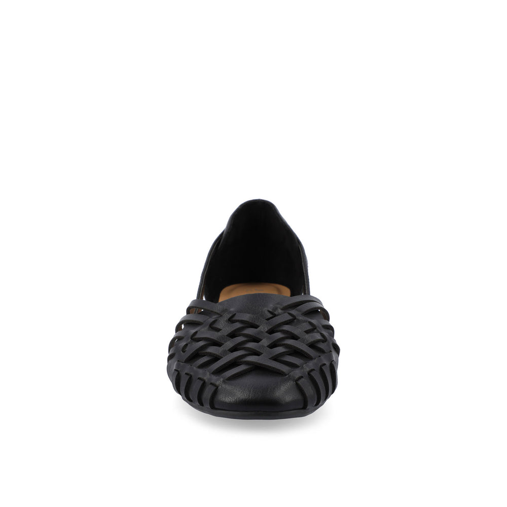 EKKO WOVEN FLATS IN STATEMENT IN WIDE