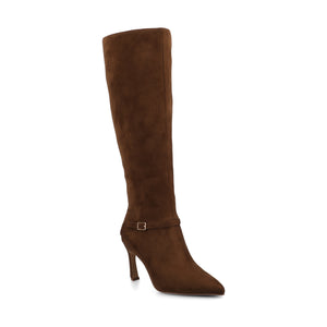 ELARA KNEE HIGH DRESS BOOT IN WIDE-Tan