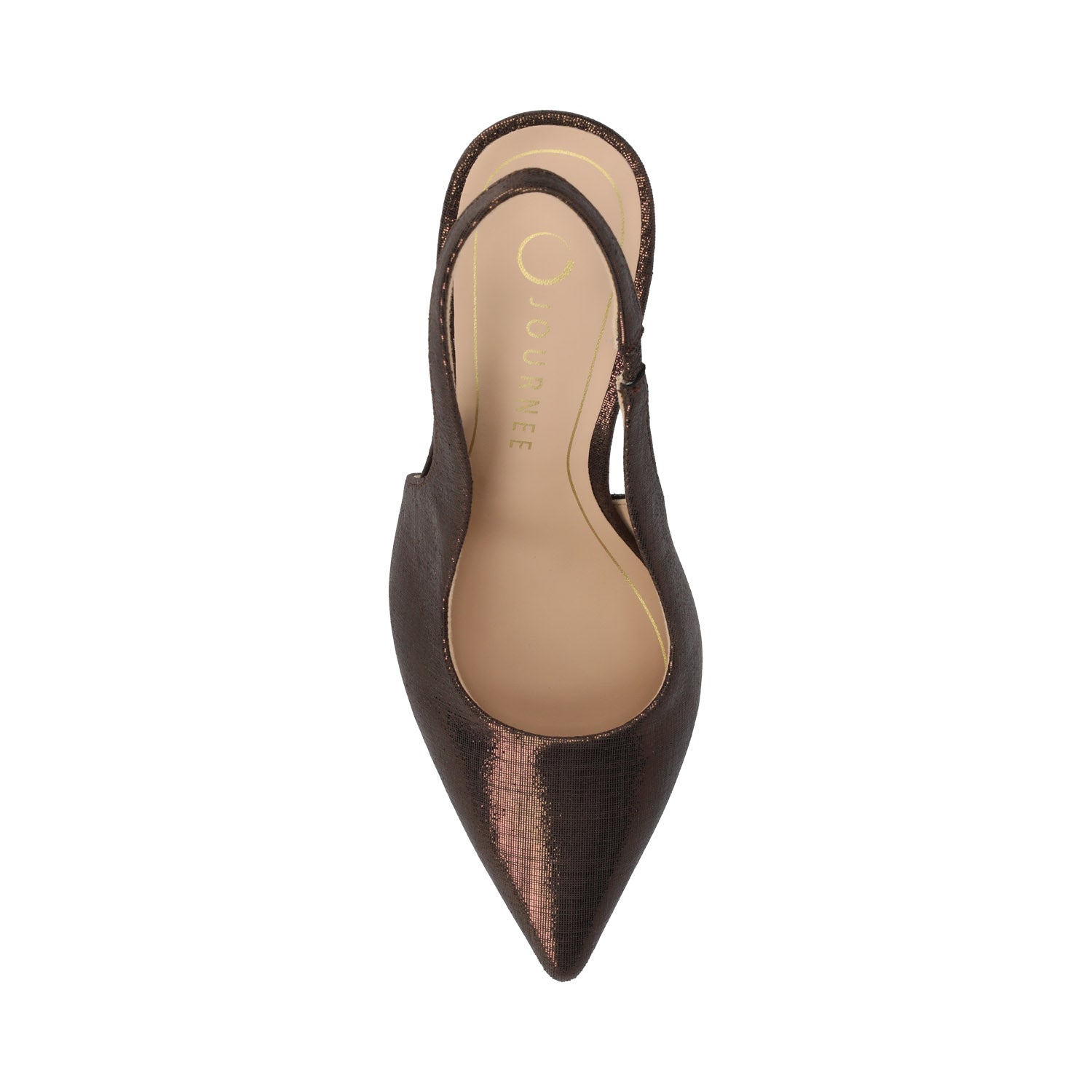 ELENNEY SLINGBACK STILETTO HEELS IN STATEMENT IN WIDE - Chocolate