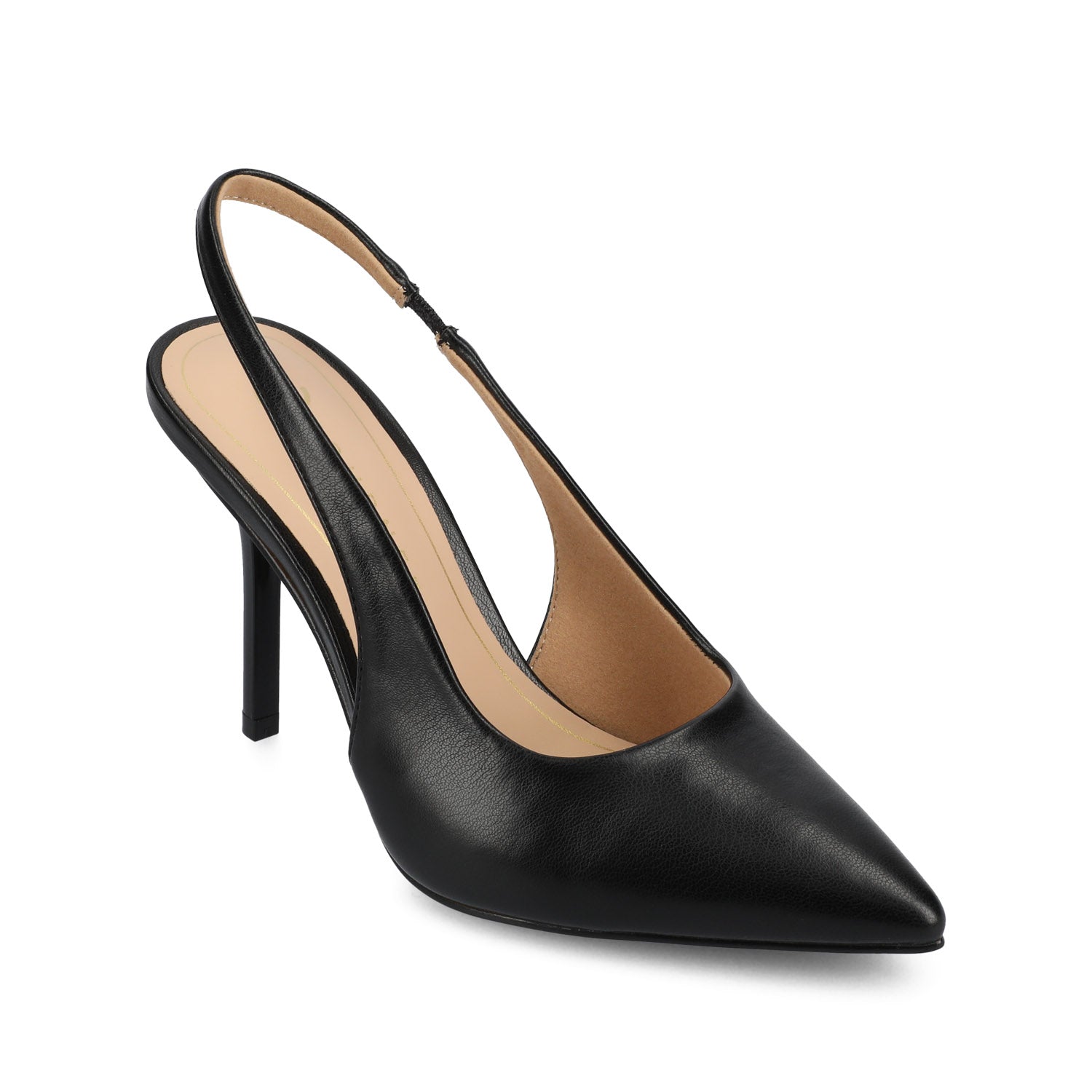 ELENNEY STILETTO HEELS IN WIDE - Black PU