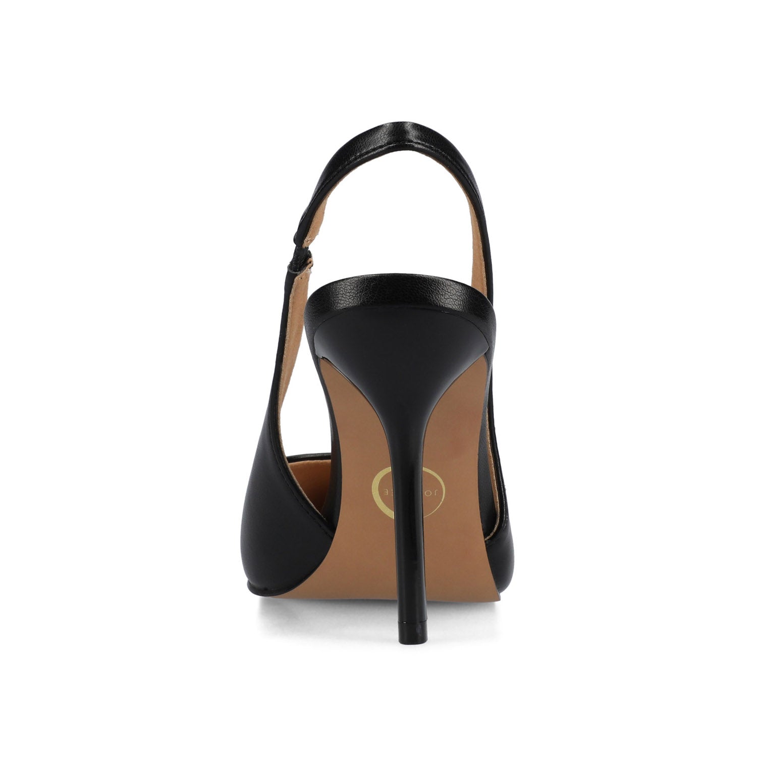 ELENNEY STILETTO HEELS IN WIDE - Black PU