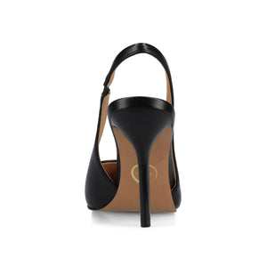 ELENNEY STILETTO HEELS IN WIDE - Black PU