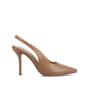 ELENNEY STILETTO HEELS IN WIDE - Tan PU