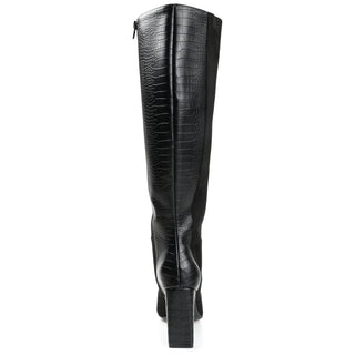 ELISABETH KNEE HIGH BOOTS IN WIDE CALF