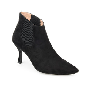 ELITTA CHELSEA BOOTIES IN FAUX SUEDE - Black