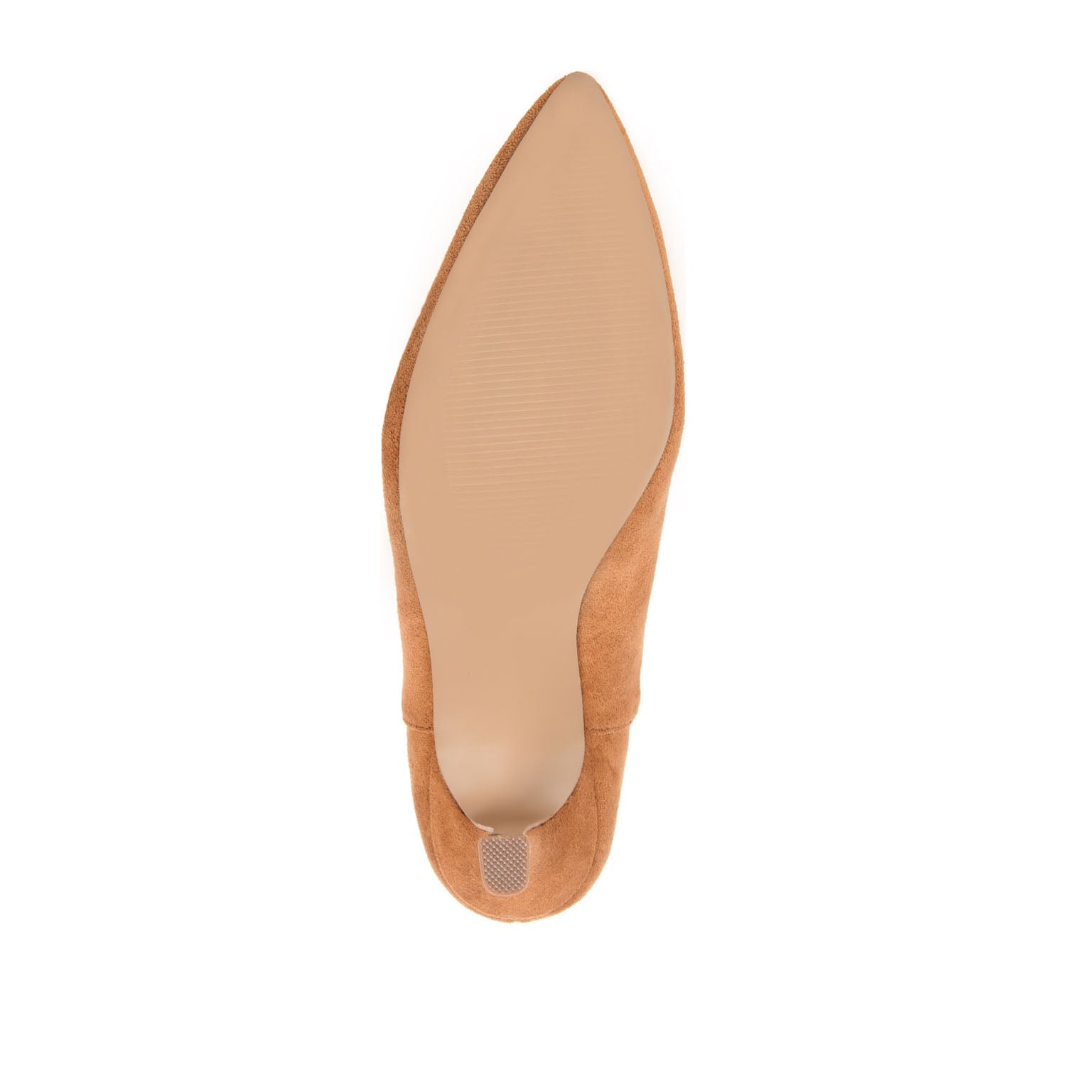 ELITTA CHELSEA BOOTIES IN FAUX SUEDE - Cognac