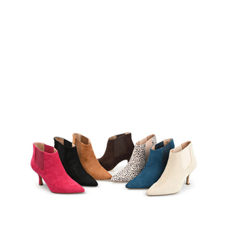 ELITTA CHELSEA BOOTIES IN FAUX SUEDE