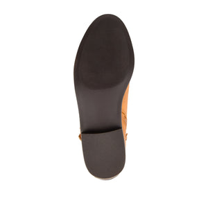 ELLIS ZIP UP FAUX LEATHER BOOTIES IN WIDE