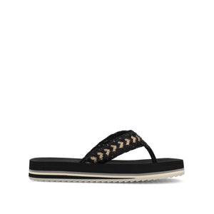 ELODDIE WOVEN STRAP BEACH SANDALS