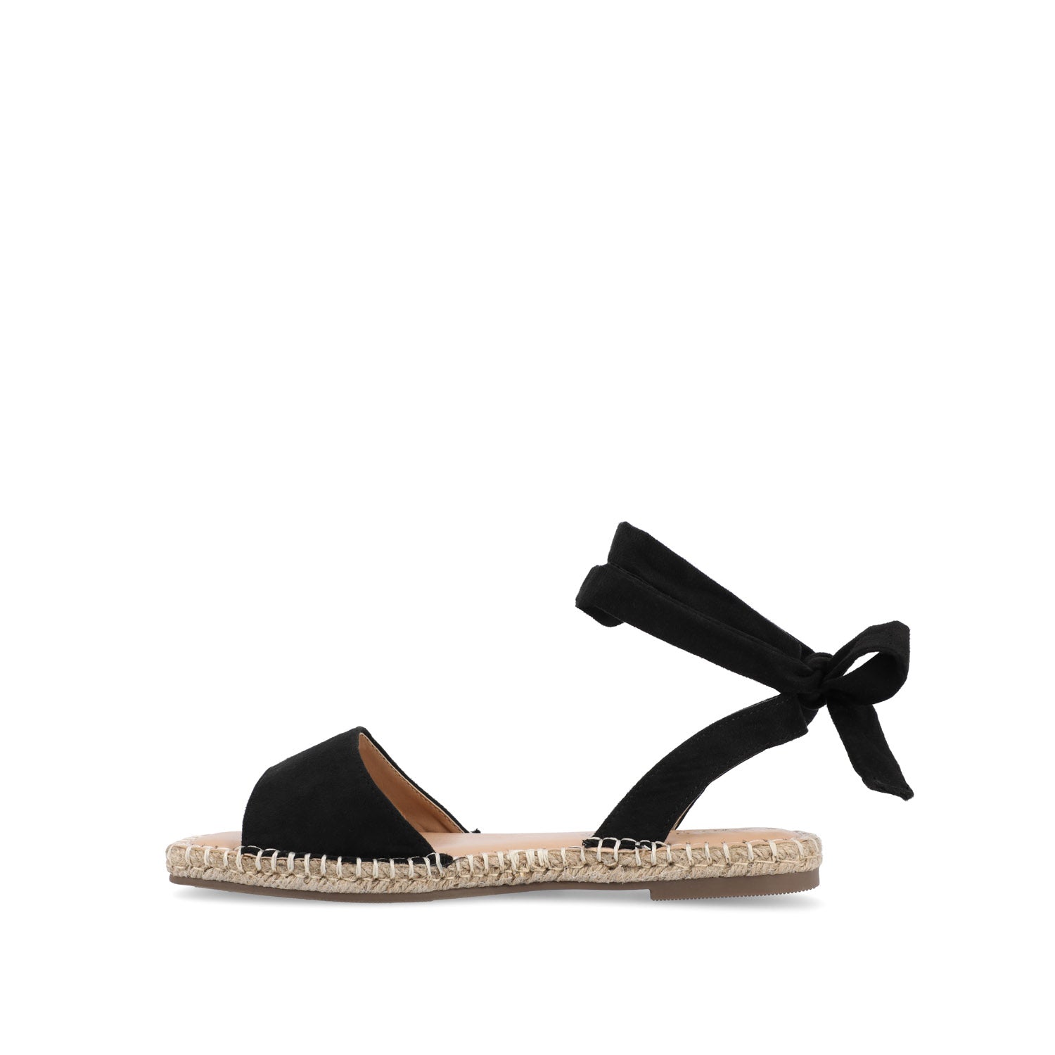 EMELIE ESPADRILLE SANDALS IN WIDE - Black