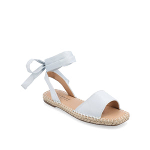EMELIE ESPADRILLE SANDALS IN WIDE - Blue