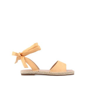 EMELIE ESPADRILLE SANDALS IN WIDE - Orange