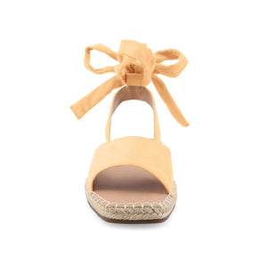 EMELIE MULTI STRAP ESPADRILLE SANDALS - Orange