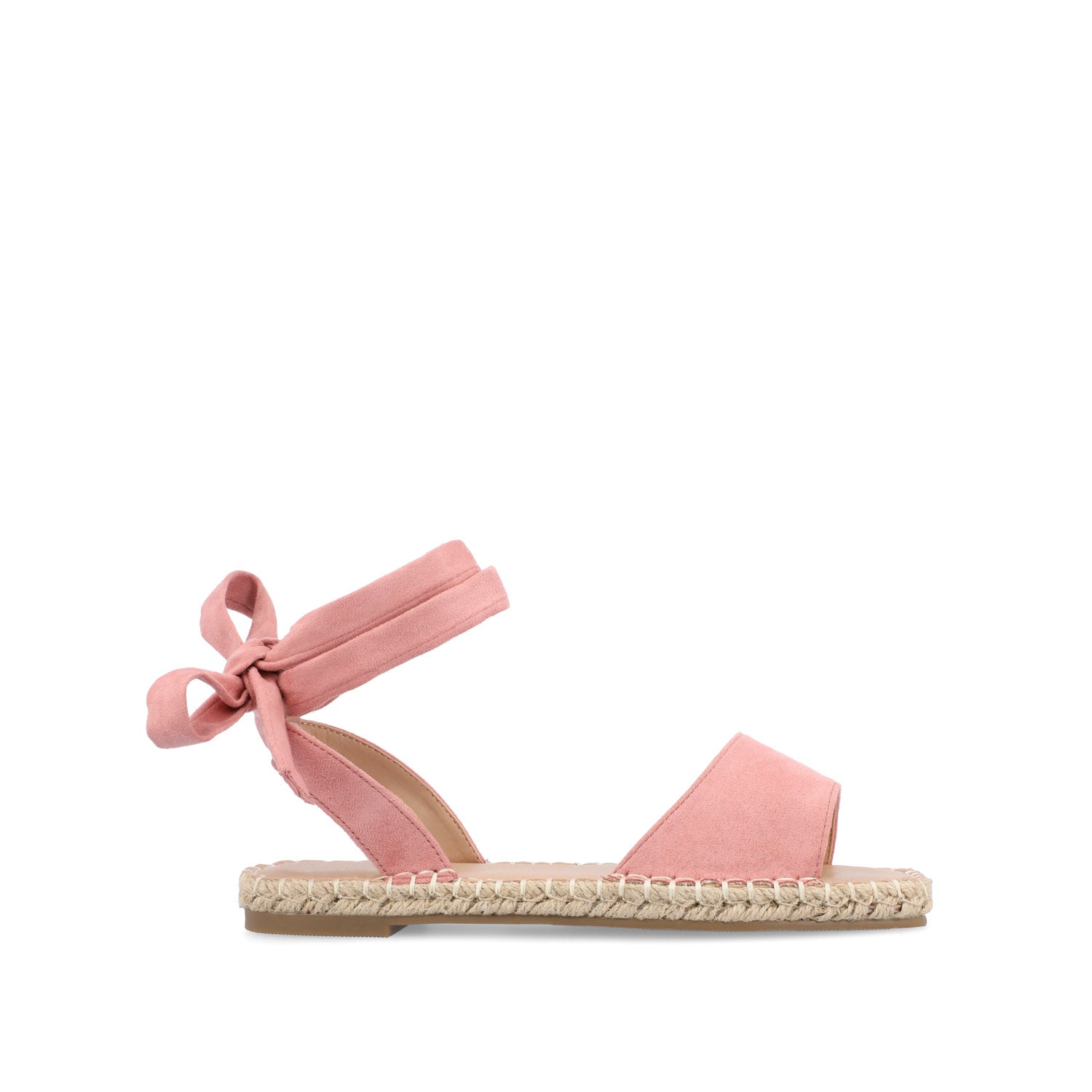 EMELIE MULTI STRAP ESPADRILLE SANDALS - Rose