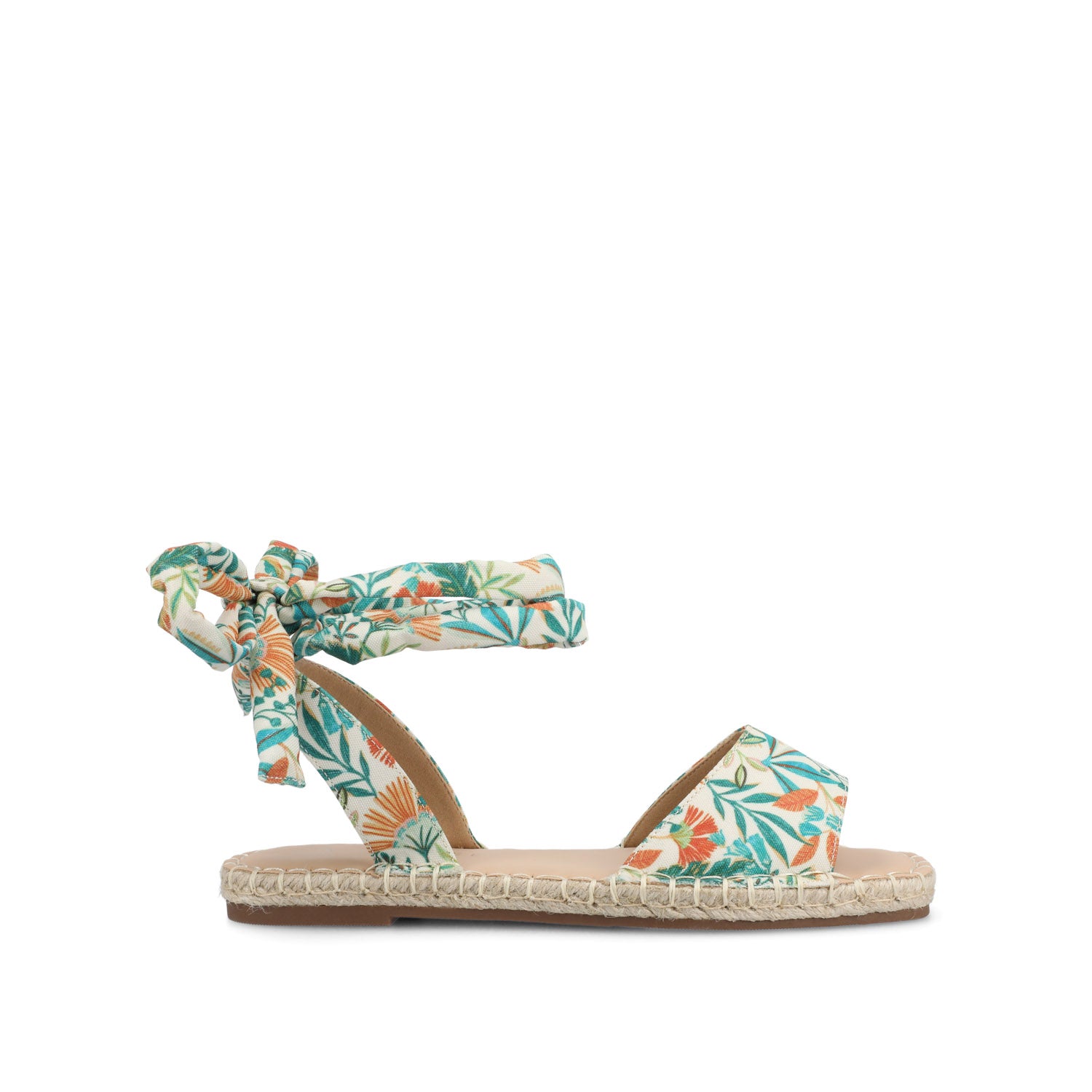 EMELIE MULTI STRAP ESPADRILLE SANDALS - Tropical