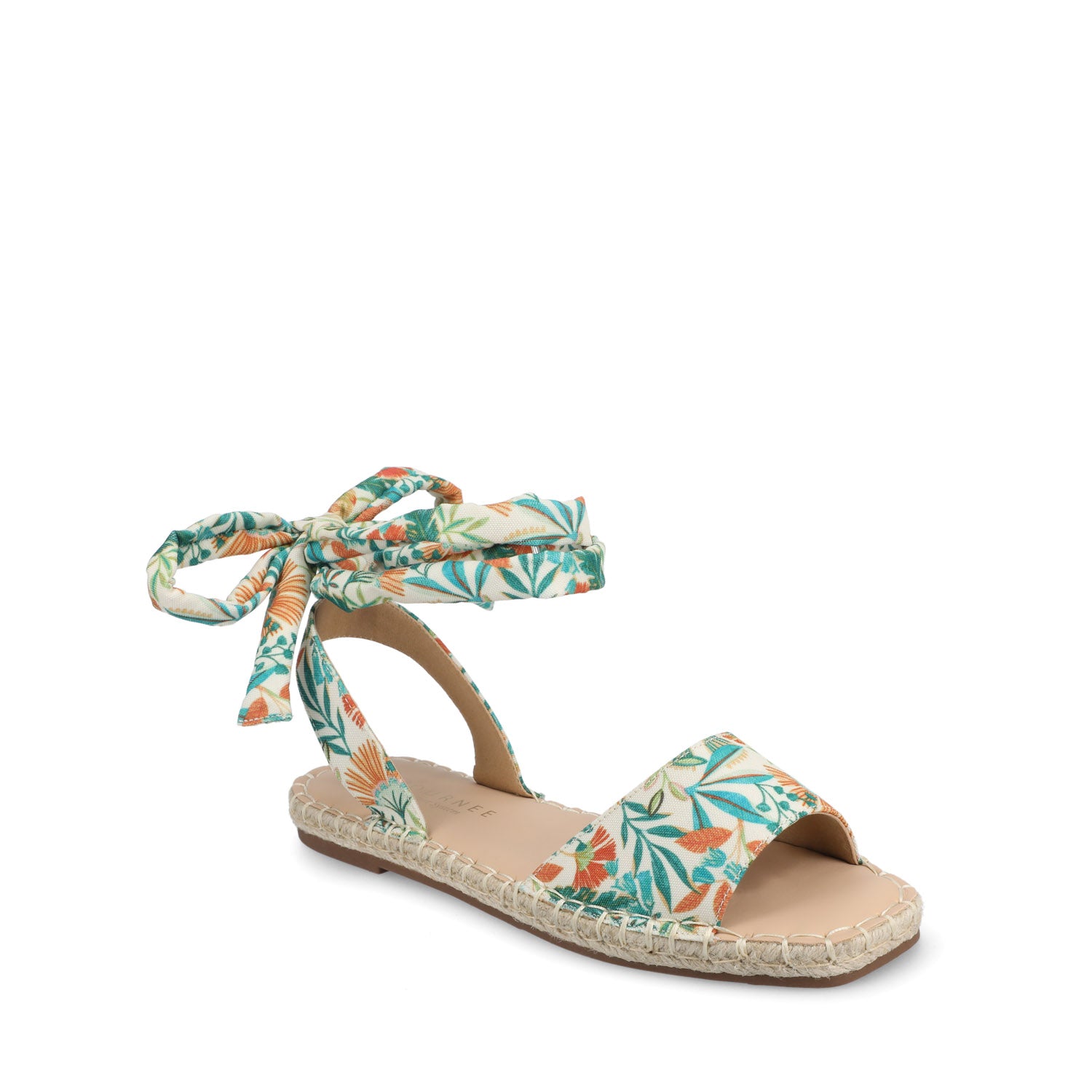 EMELIE MULTI STRAP ESPADRILLE SANDALS - Tropical